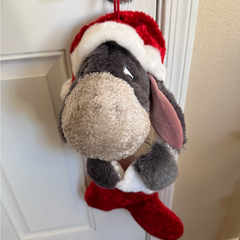 Disneyland Resort Eeyore Plush Christmas Stocking